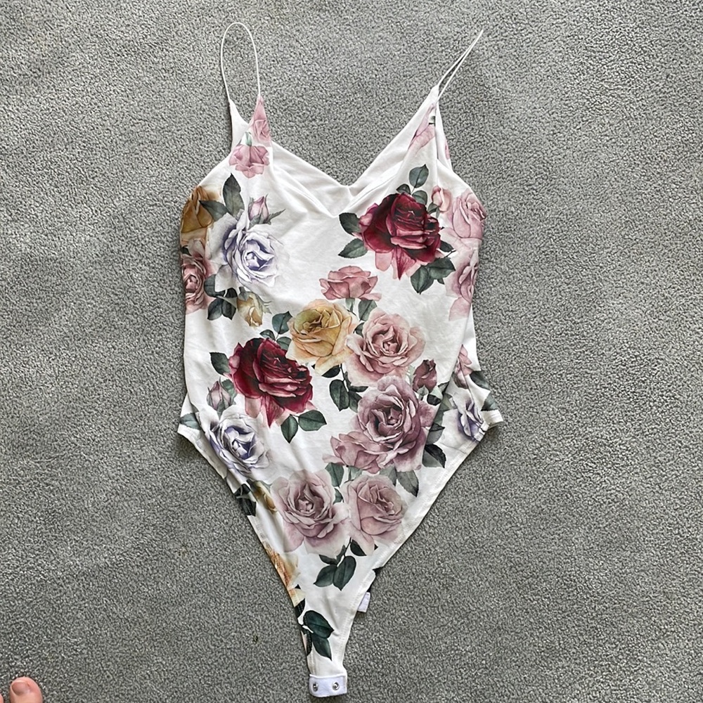 Floral bodysuit